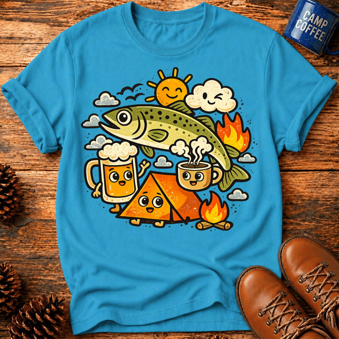 Camp Repeat T‑Shirt