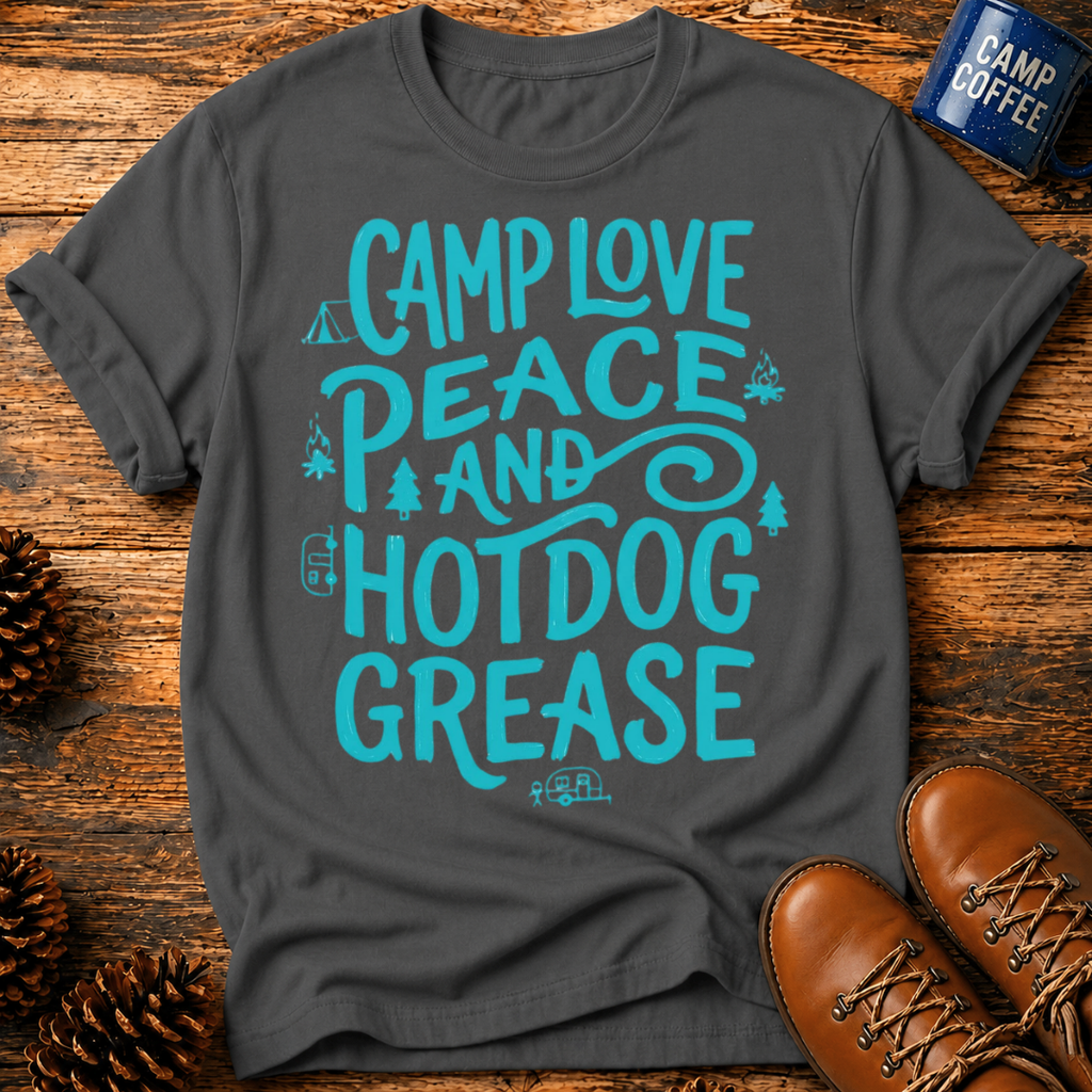 Camp Love Peace  T-Shirt