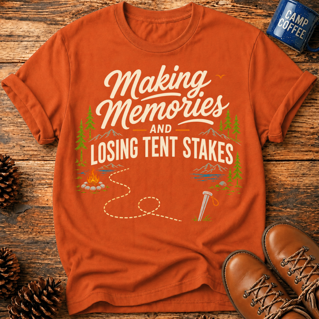 Losing Tent Stakes T-Shirt
