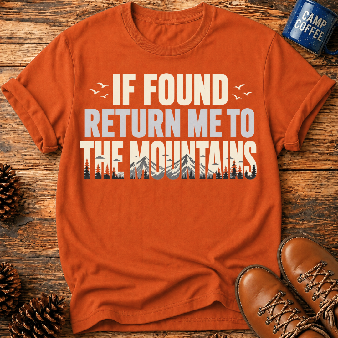 Return To Mountains T-Shirt