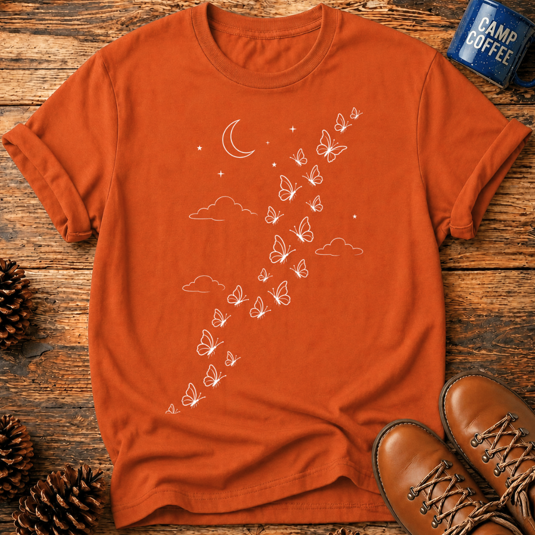 Moonlit butterflies T-Shirt