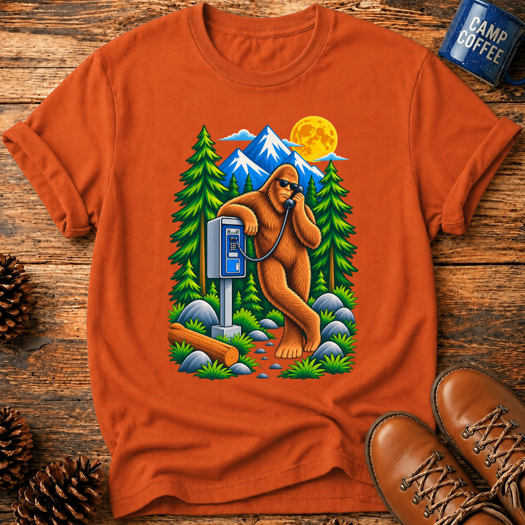 Bigfoot Payphone T-Shirt