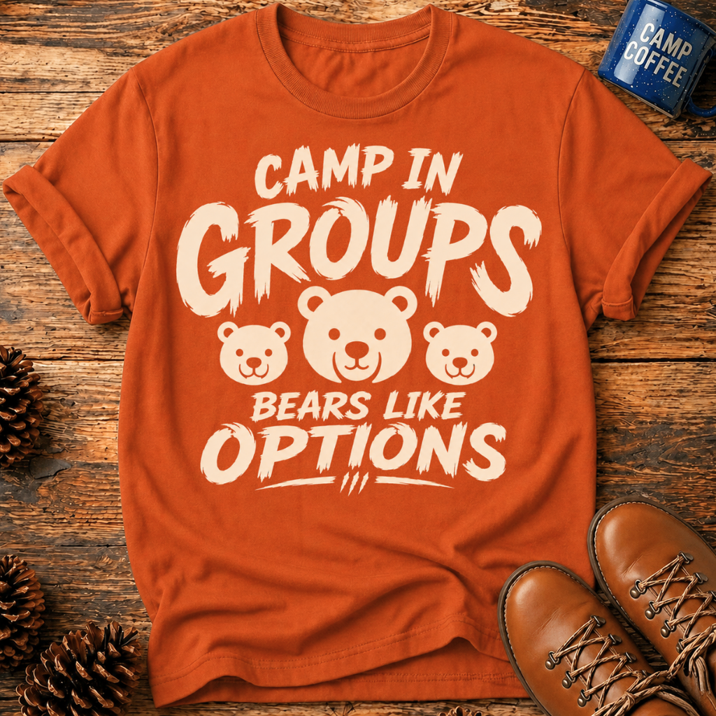 Camp In Groups T-Shirt