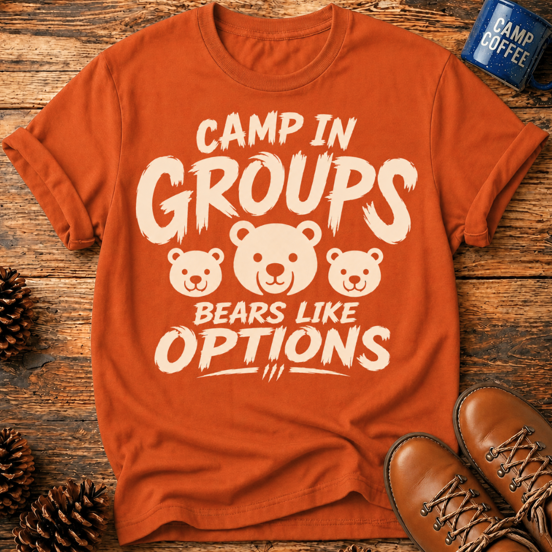 Camp In Groups T-Shirt
