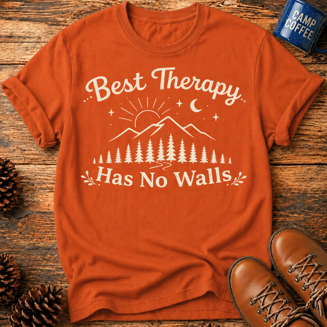 Best Therapy Has No Walls T-Shirt