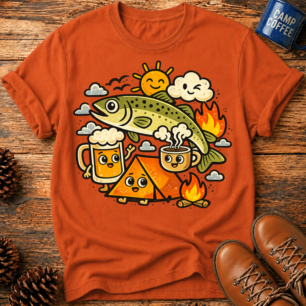 Camp Repeat T‑Shirt