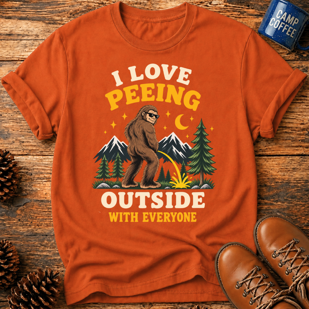 Peeing Outside T-Shirt