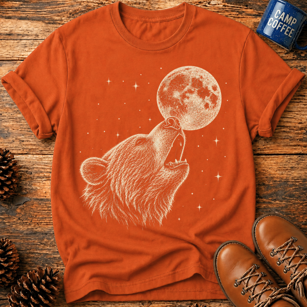 Bear Howl Moon T-Shirt