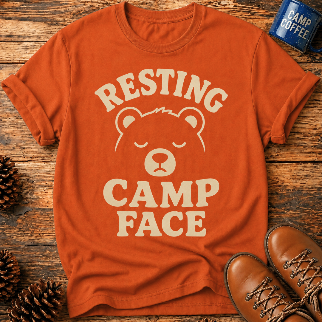 Resting Camp Face T-Shirt
