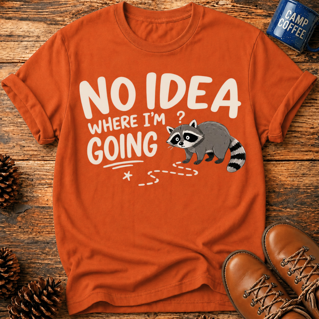 No Idea Where I’m Going T-Shirt