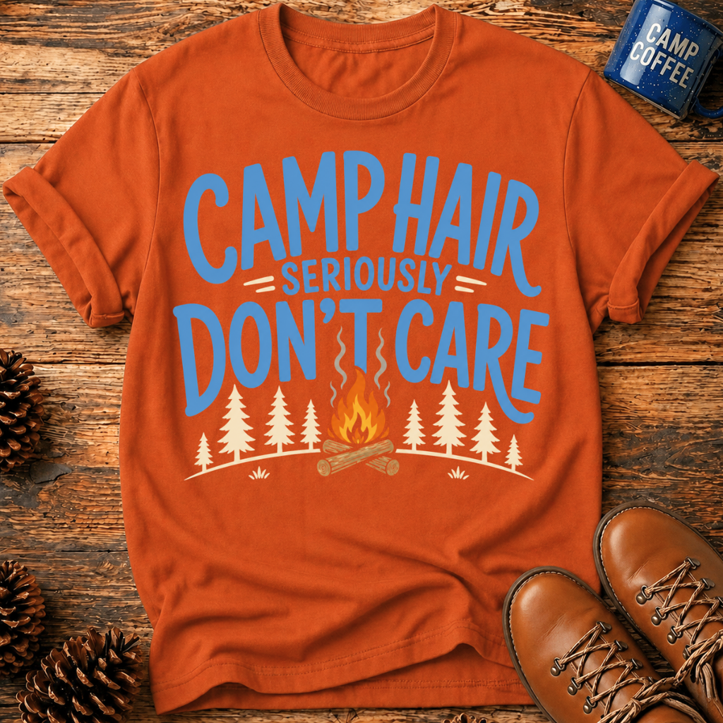 Camp Hair Don't Care T-Shirt