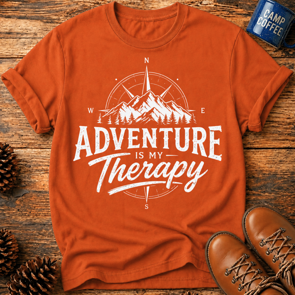 Adventure Is My Therapy T-Shirt