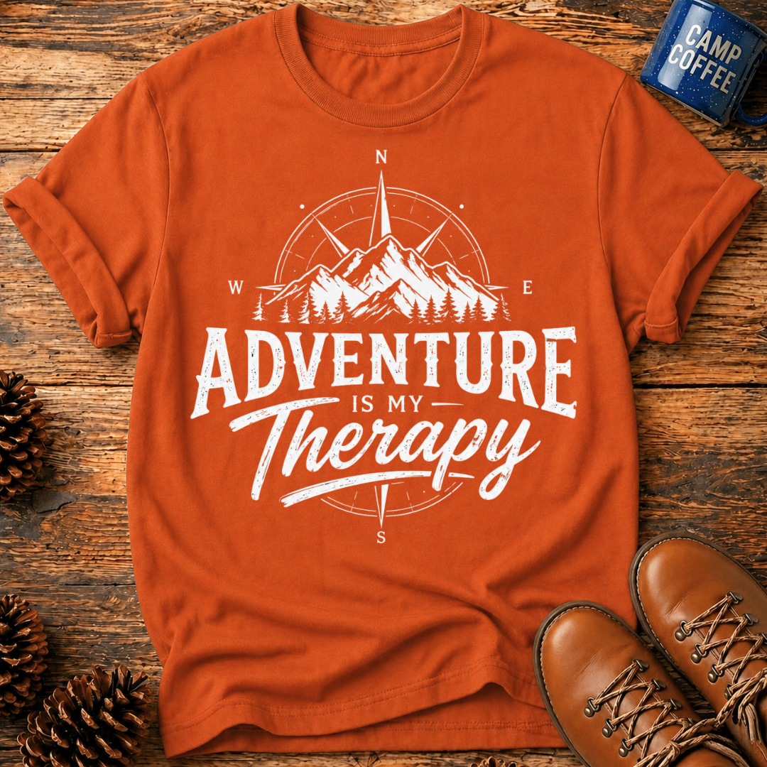 Adventure Is My Therapy T-Shirt