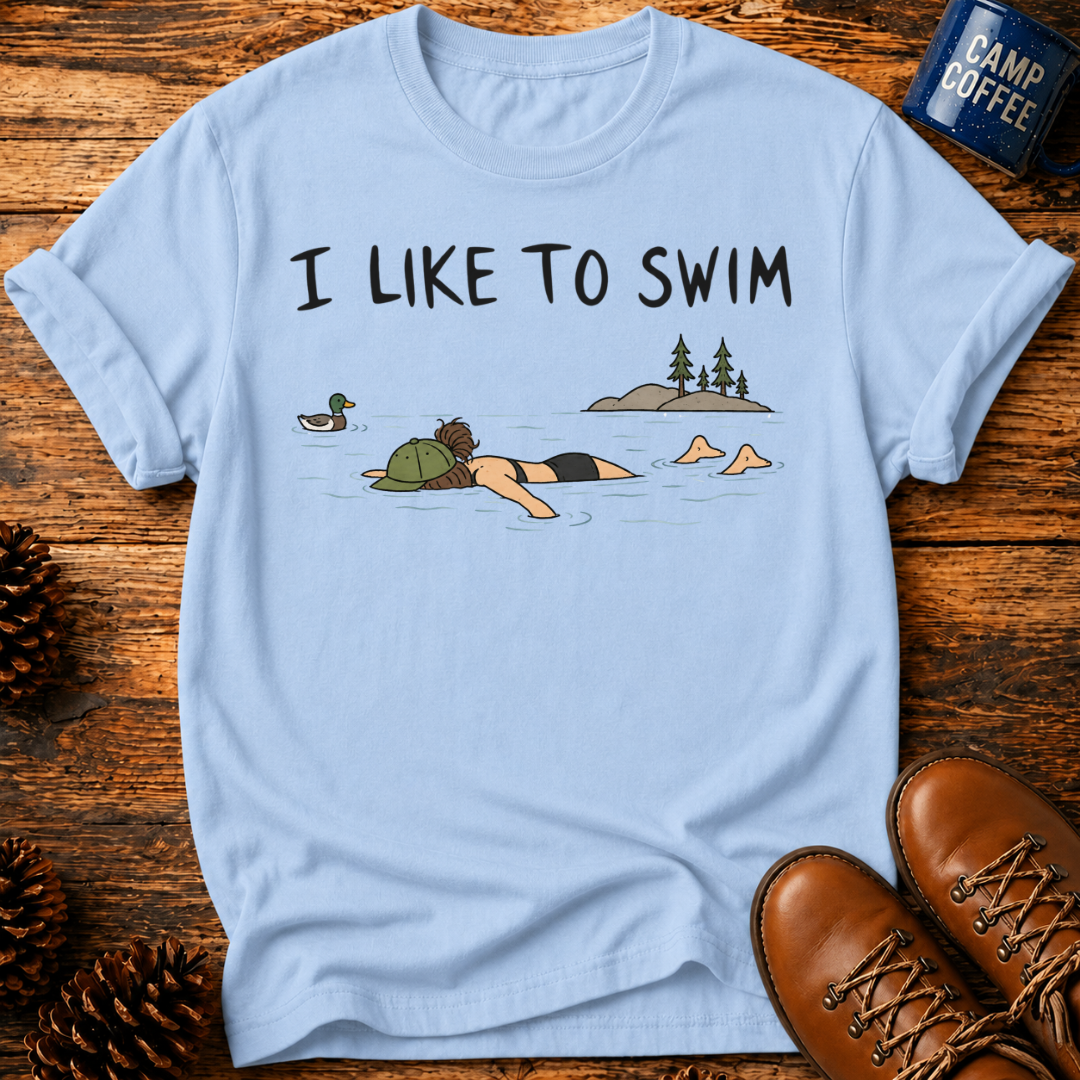 I Like To Swim T-Shirt