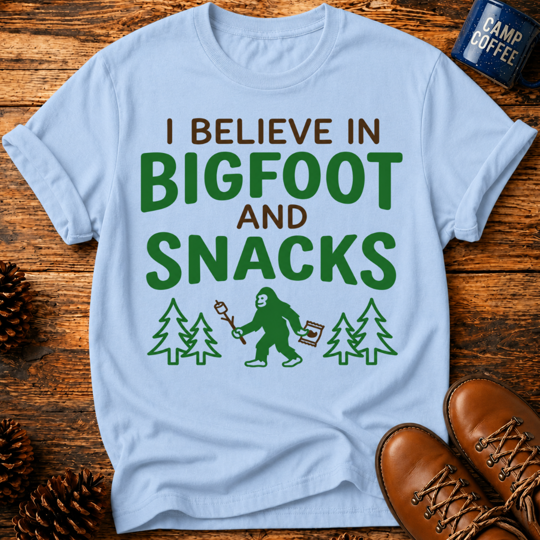 Bigfoot And Snacks T-Shirt