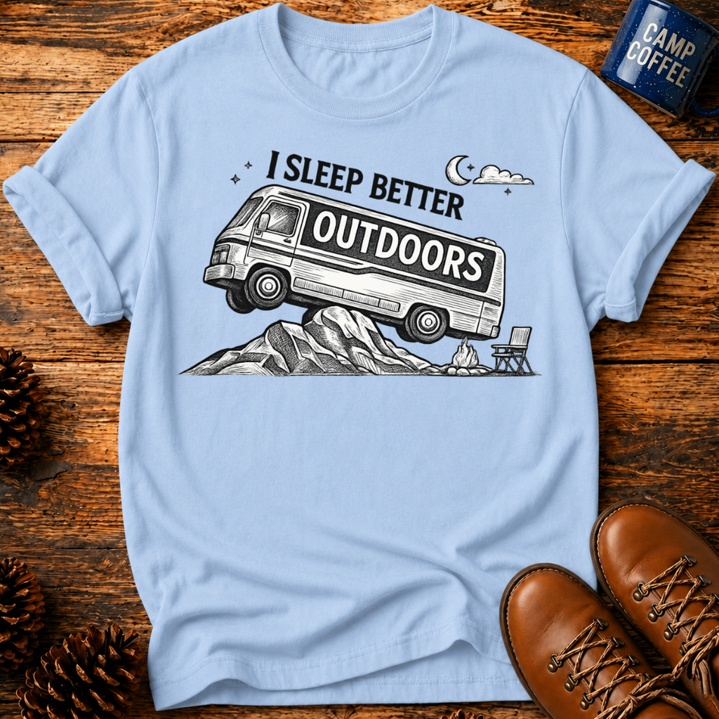 I Sleep Better T‑Shirt