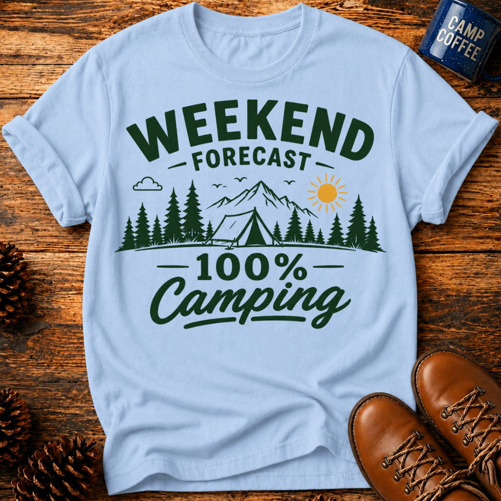 100% Camping T-Shirt