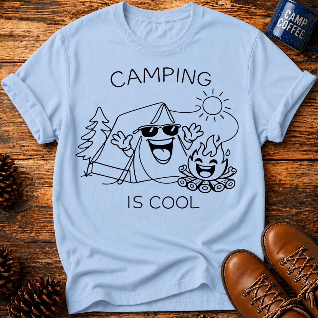 Camping Is Cool T-Shirt
