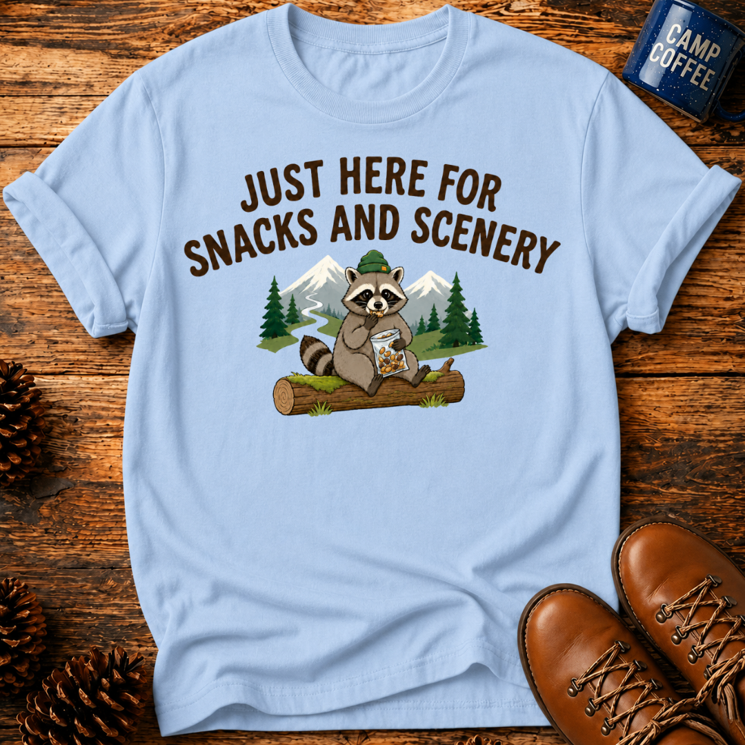 Here For Snacks T-Shirt
