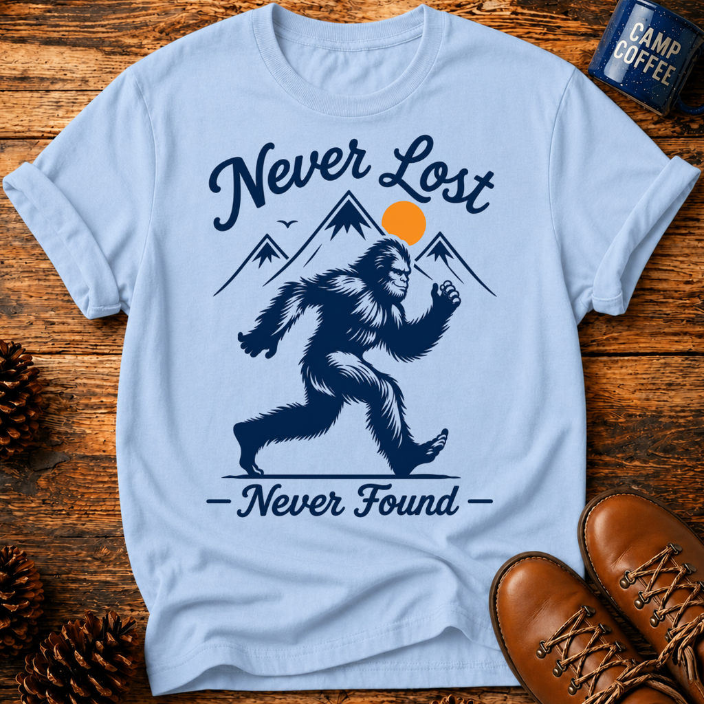 Never Lost Never Found T-Shirt