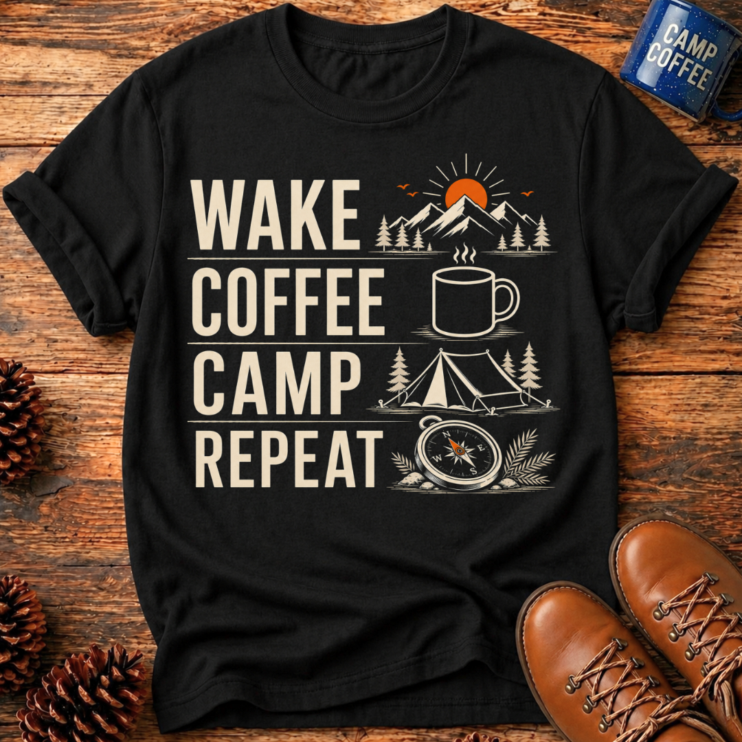 Wake Coffee Camp T-Shirt