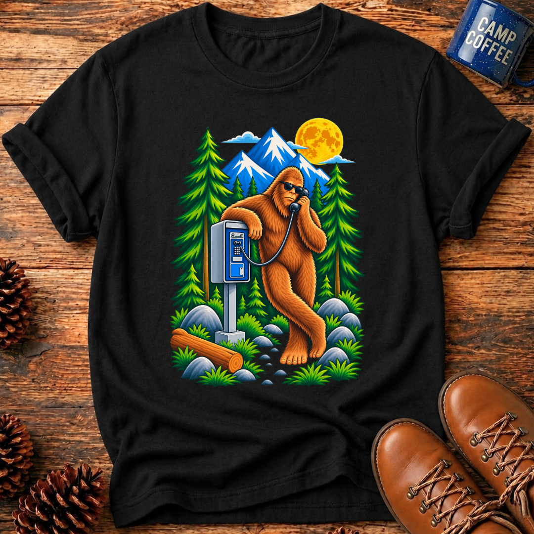 Bigfoot Payphone T-Shirt