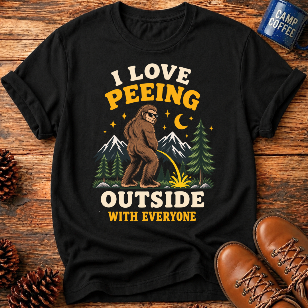 Peeing Outside T-Shirt