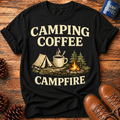 Camping Coffee Campfire T-Shirt