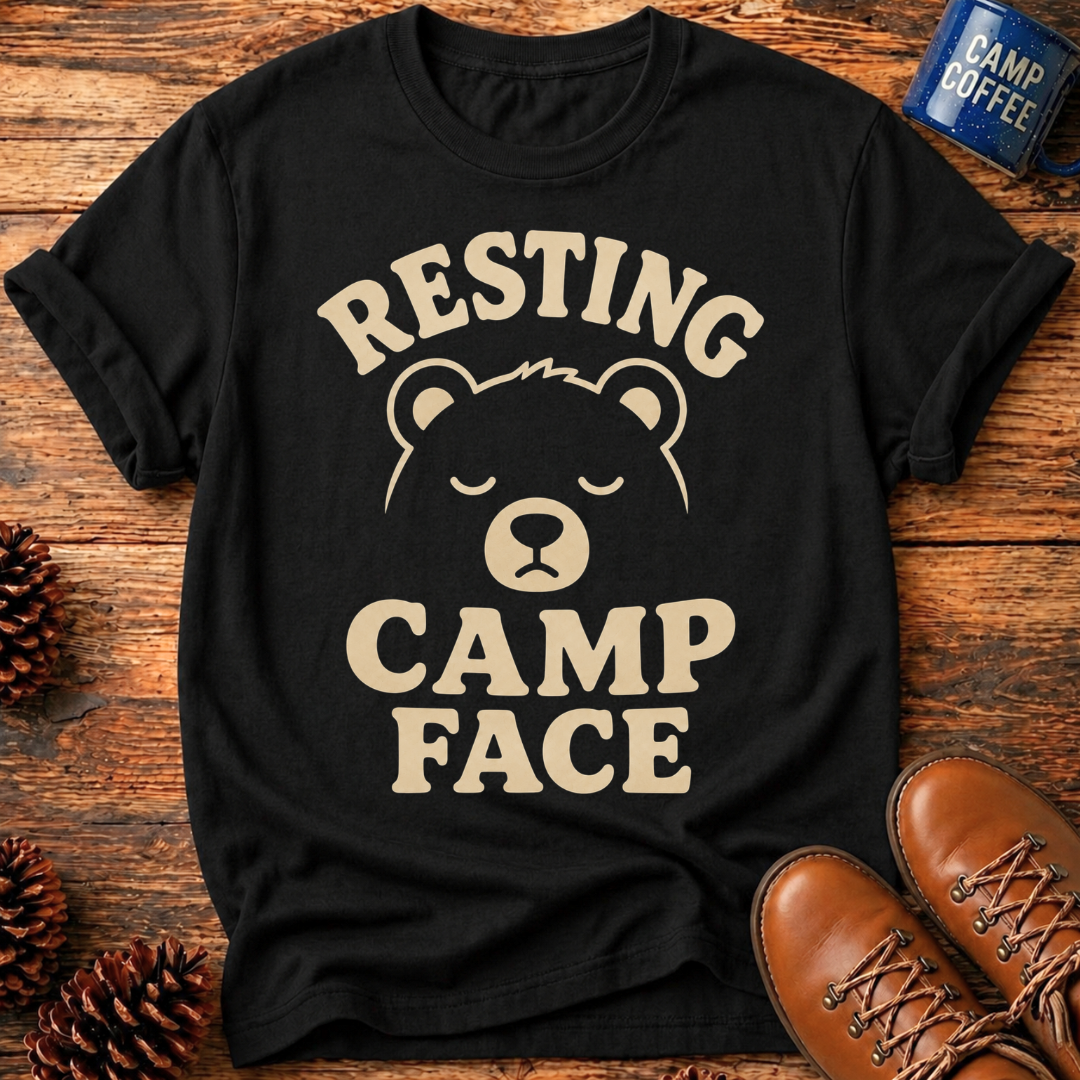 Resting Camp Face T-Shirt