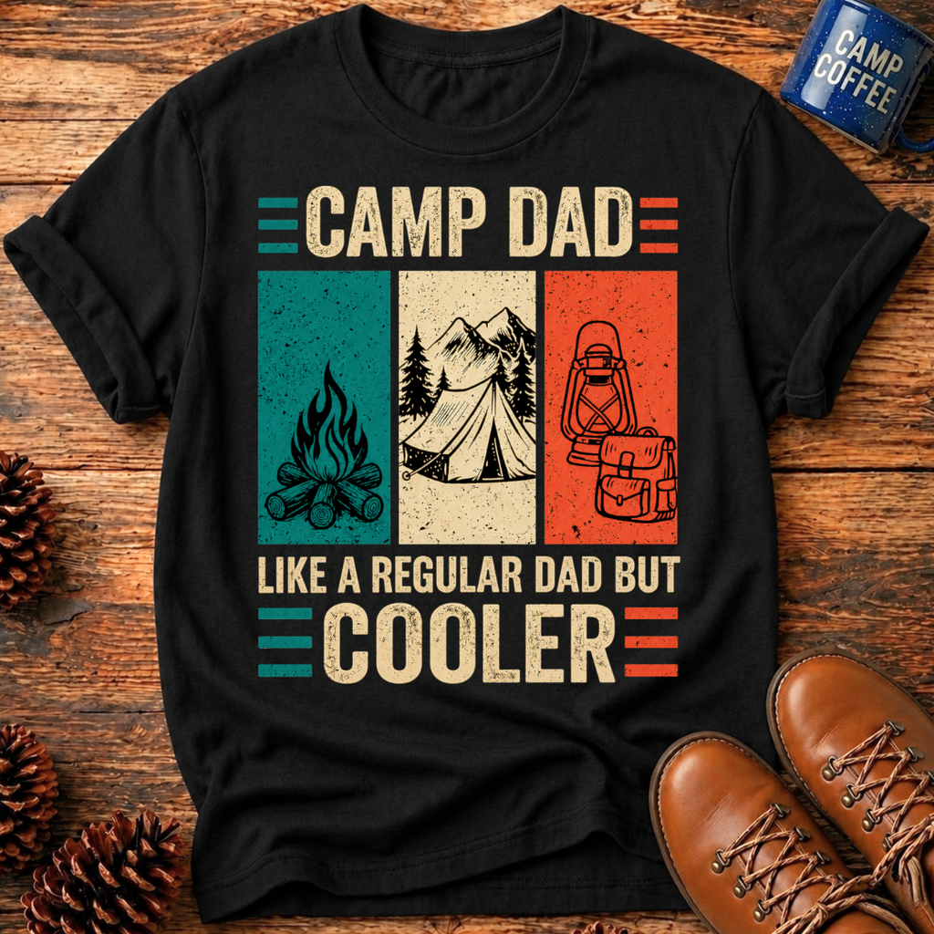 Camp Dad T‑Shirt