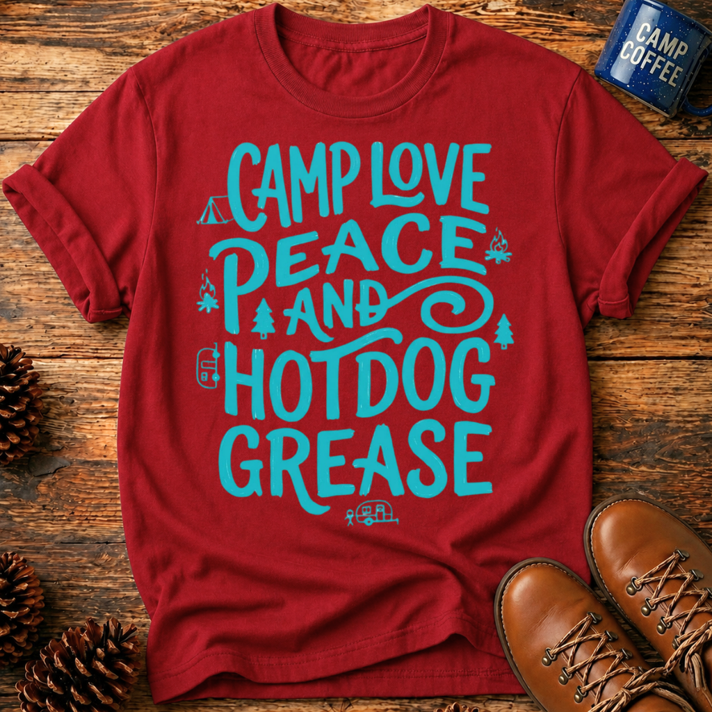 Camp Love Peace  T-Shirt