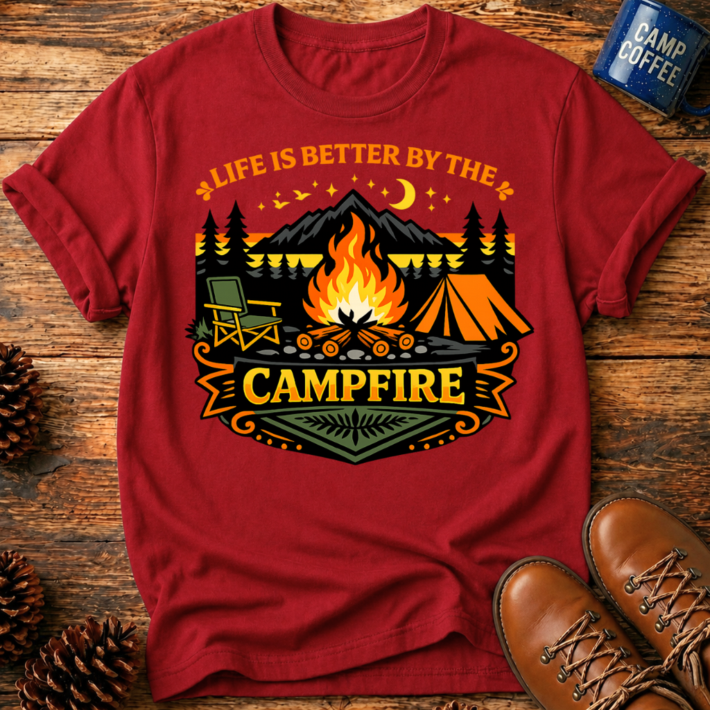 Better by the Campfire T-Shirt