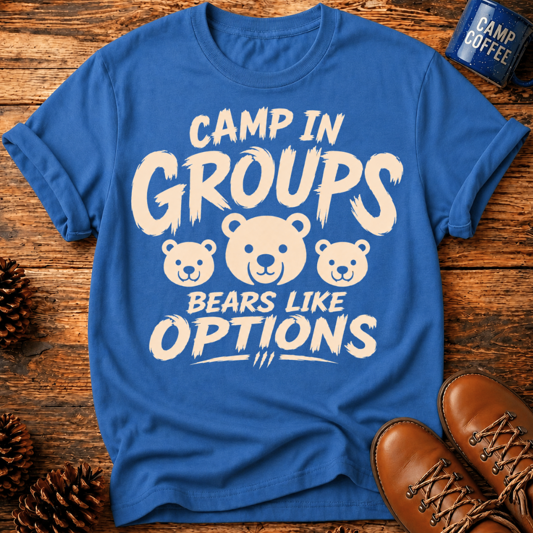 Camp In Groups T-Shirt