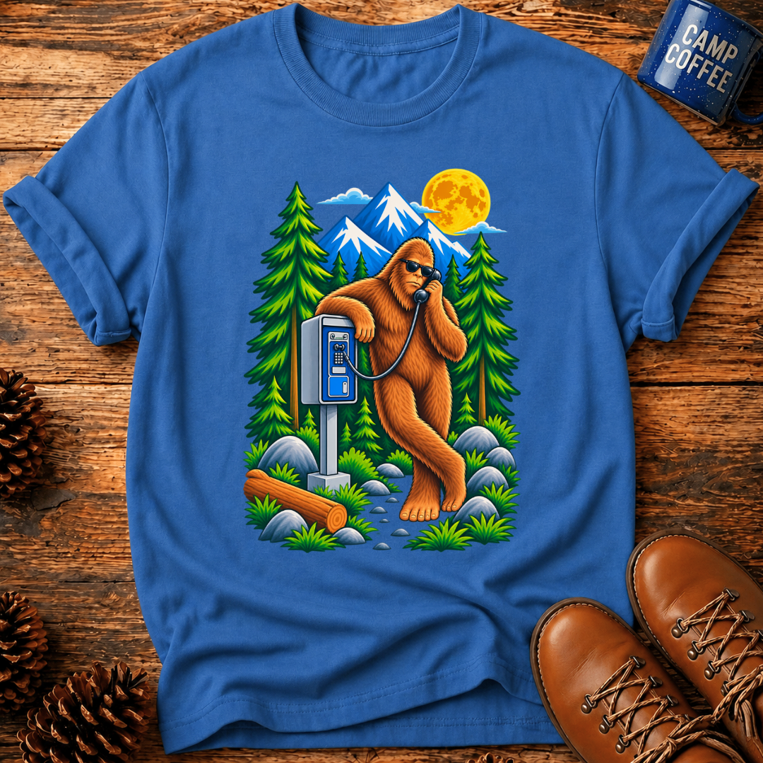 Bigfoot Payphone T-Shirt