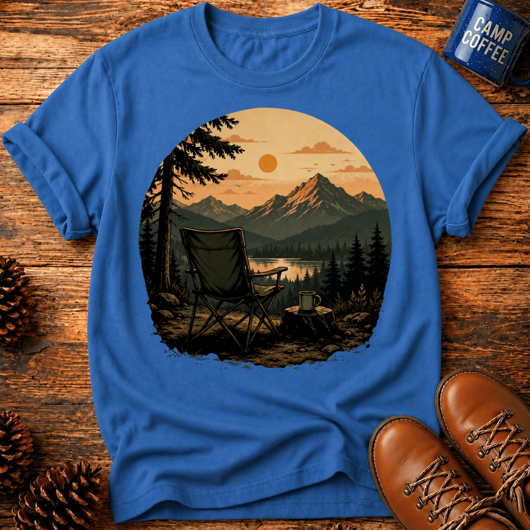 Camping Sunset T-Shirt