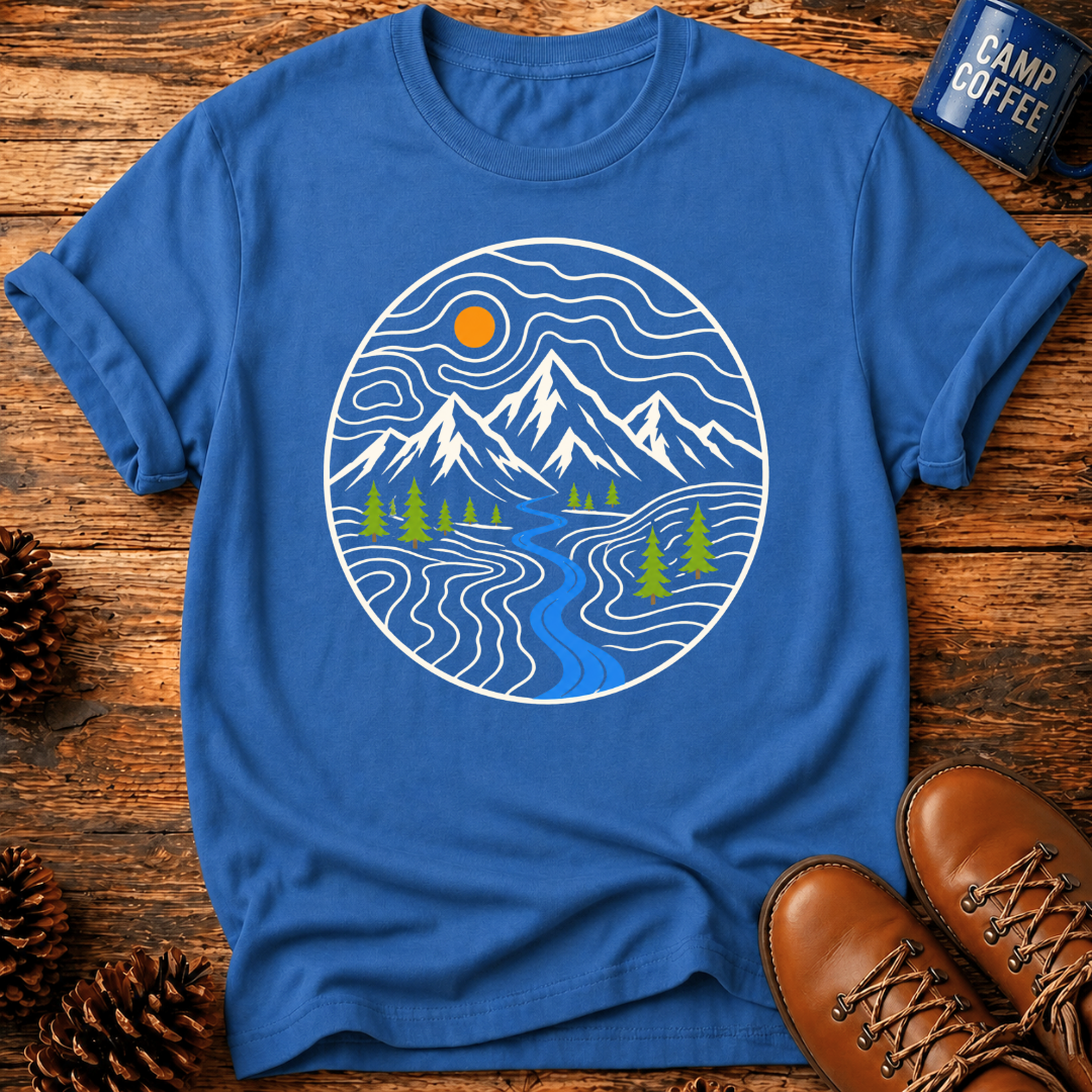 Mountain River T‑Shirt
