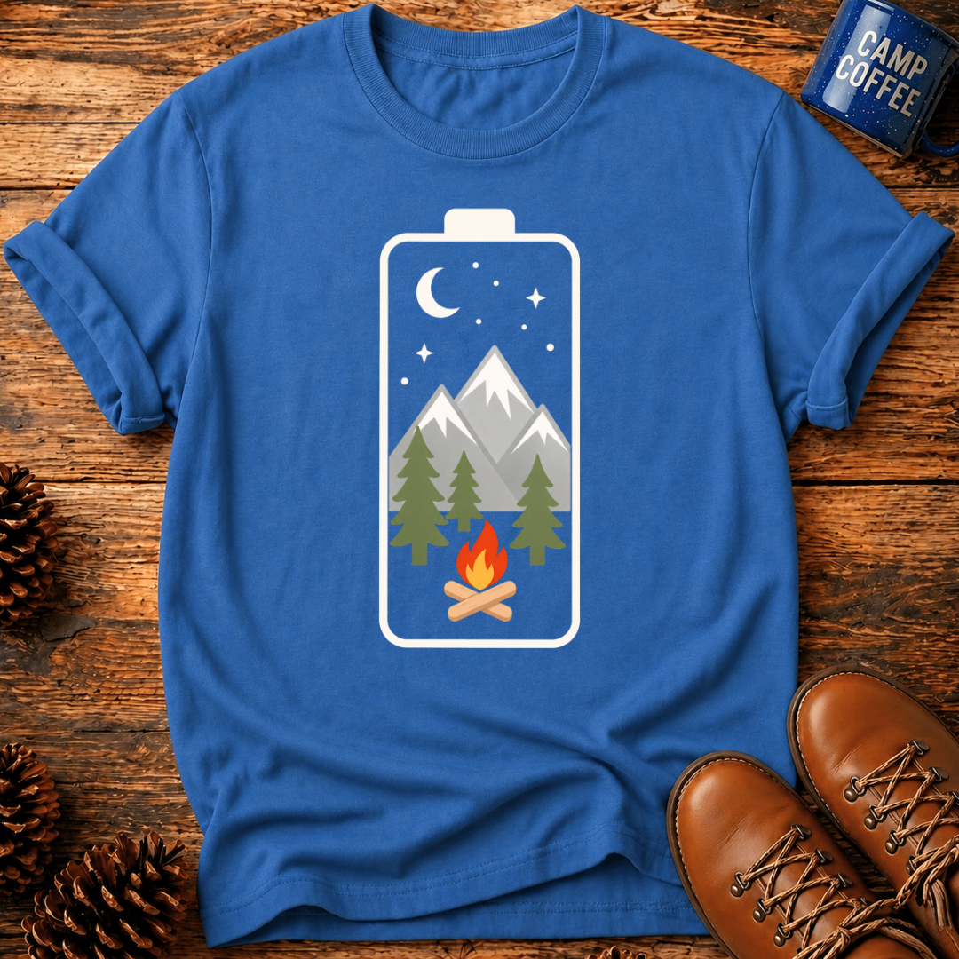 Campfire Battery T‑Shirt