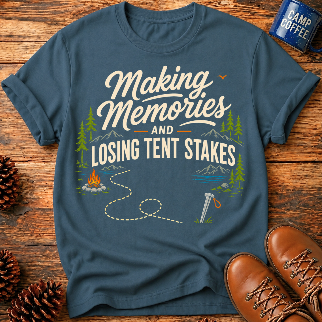 Losing Tent Stakes T-Shirt
