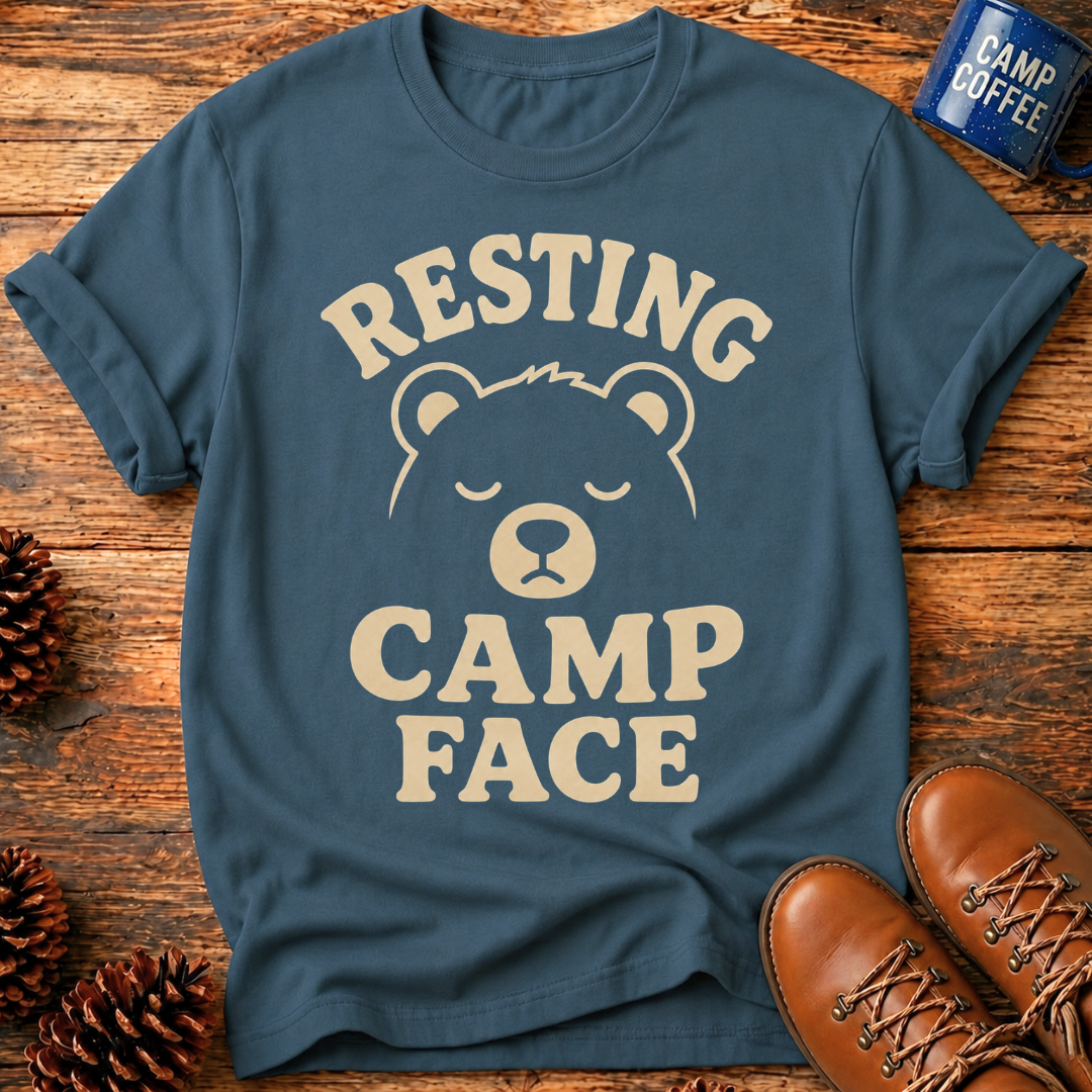 Resting Camp Face T-Shirt