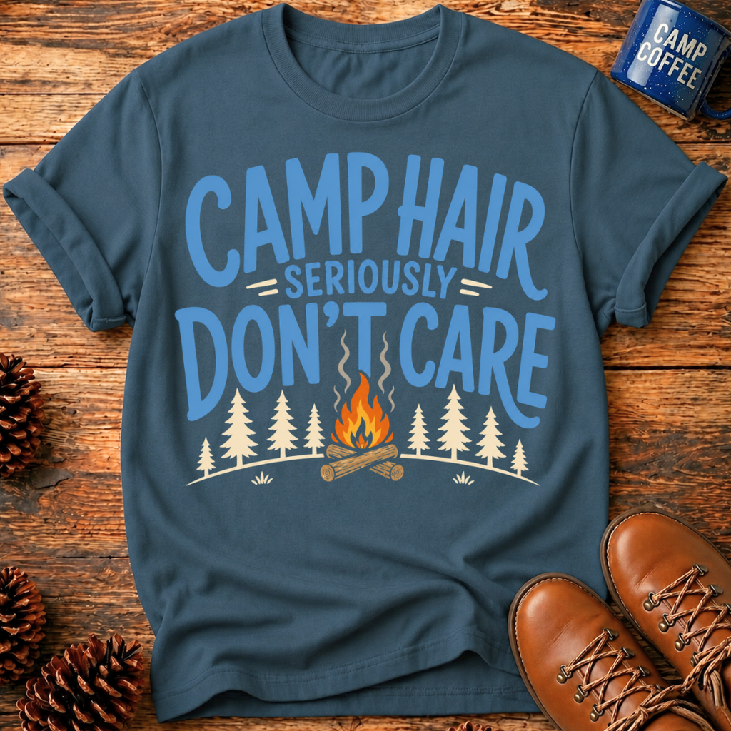 Camp Hair Don't Care T-Shirt