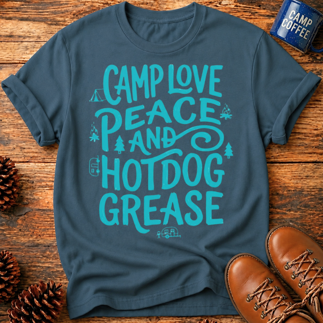 Camp Love Peace  T-Shirt