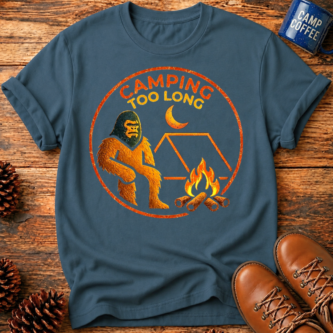 Camping Too Long T-Shirt