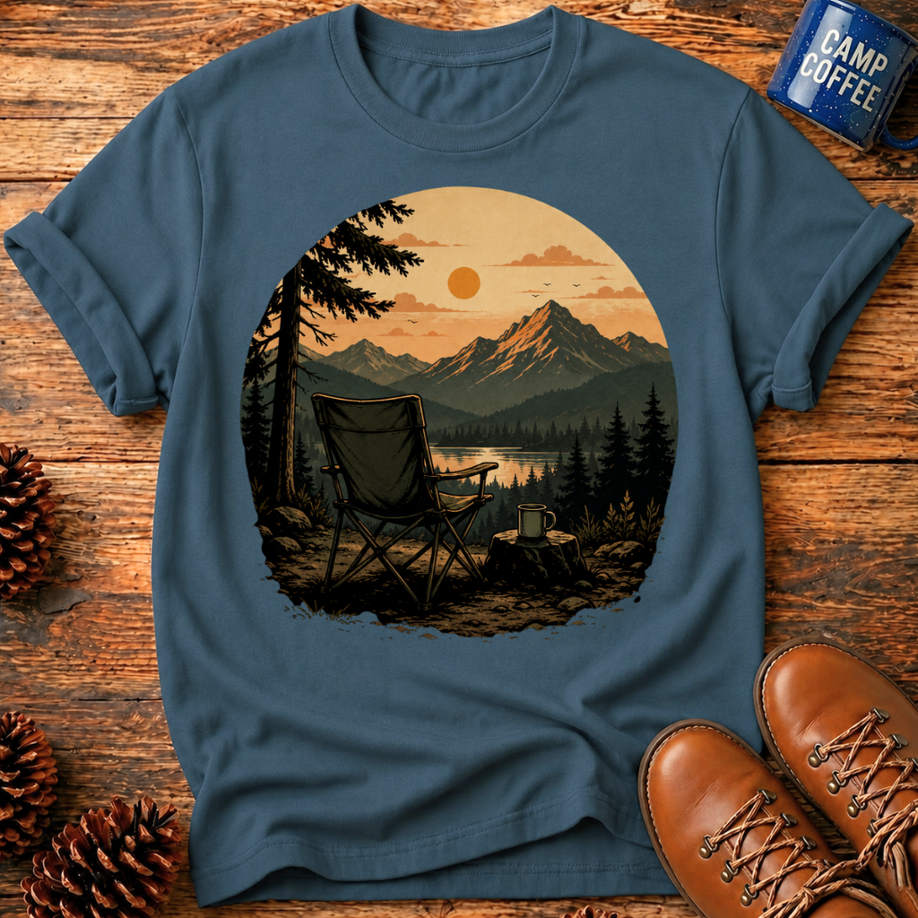 Camping Sunset T-Shirt