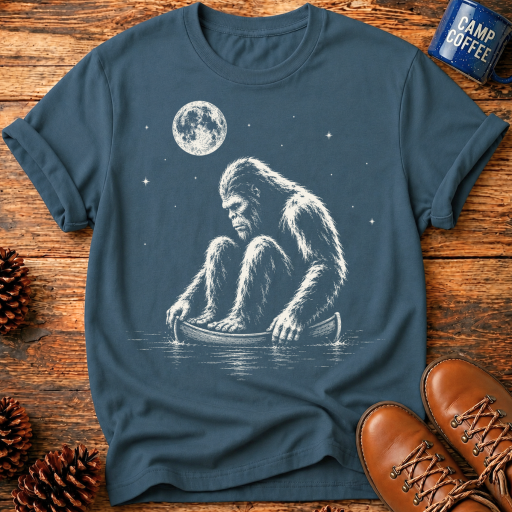 Bigfoot Canoe T-Shirt