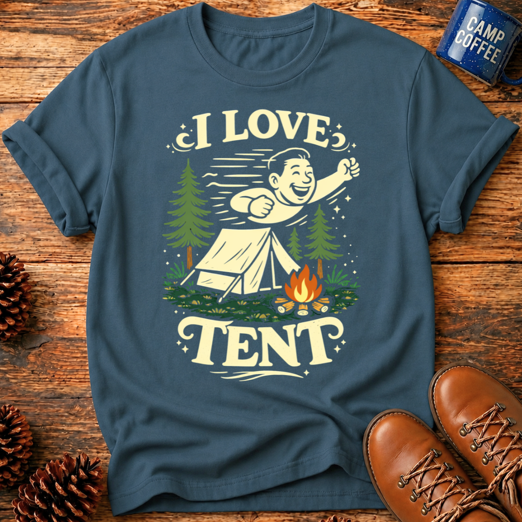 I Love Tent T‑Shirt
