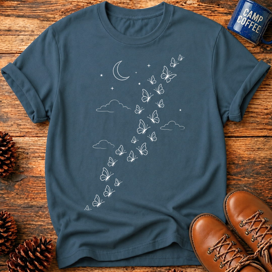 Moonlit butterflies T-Shirt