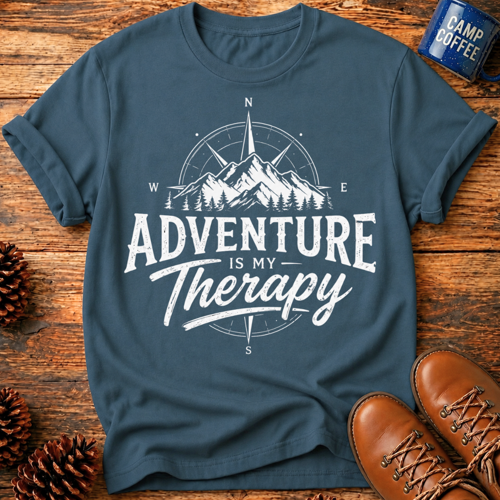 Adventure Is My Therapy T-Shirt