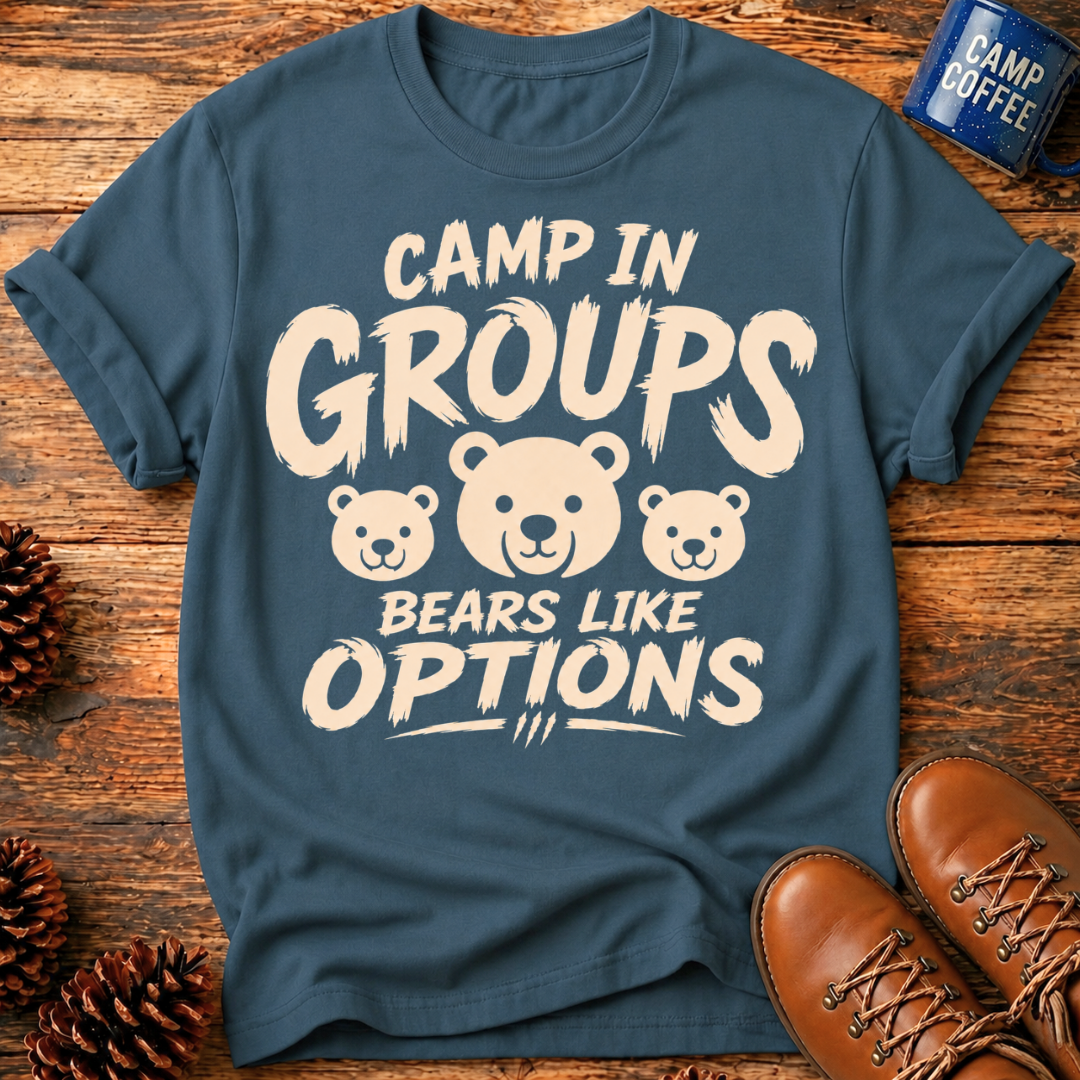 Camp In Groups T-Shirt