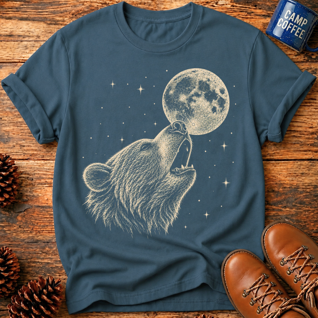 Bear Howl Moon T-Shirt