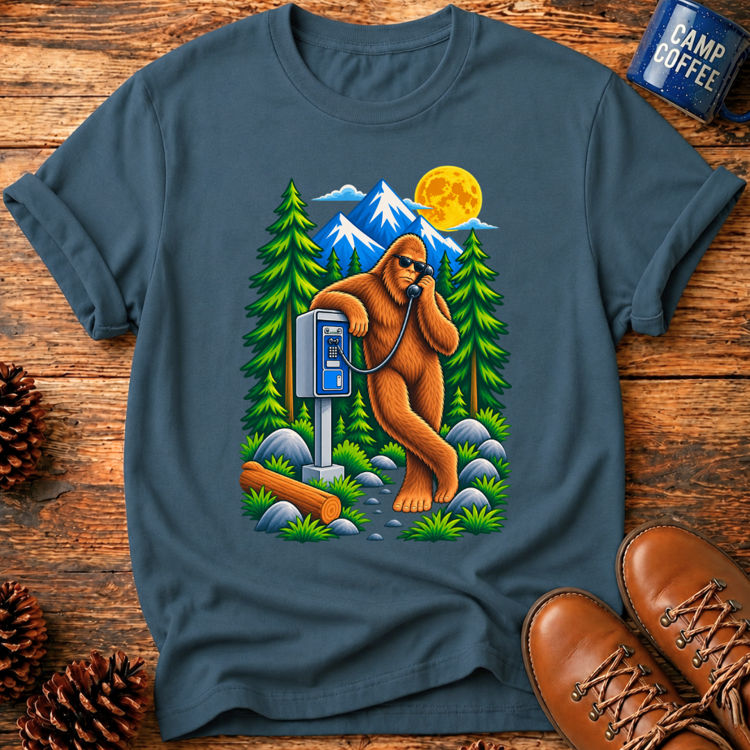 Bigfoot Payphone T-Shirt